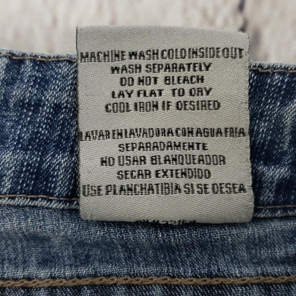 VENUS Bootcut 10" Rise Jeans Very Loved 7/8 30x31 - Picture 12 of 12